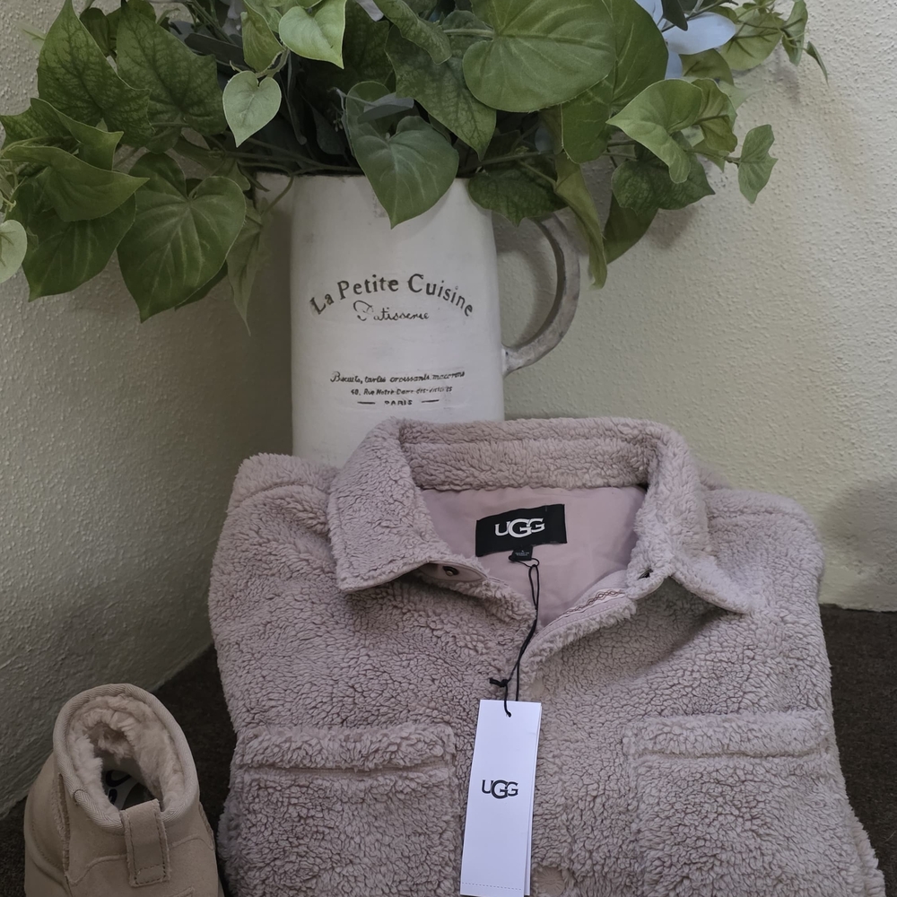 UGG Tan Sherpa Jacket